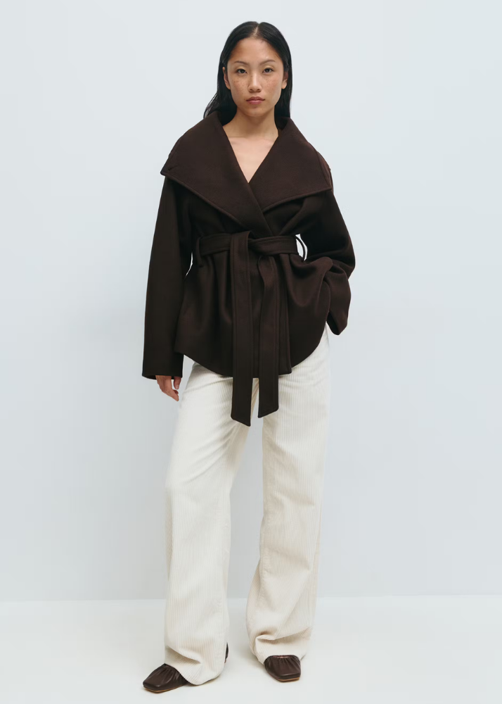 Veste Courte Col Haut