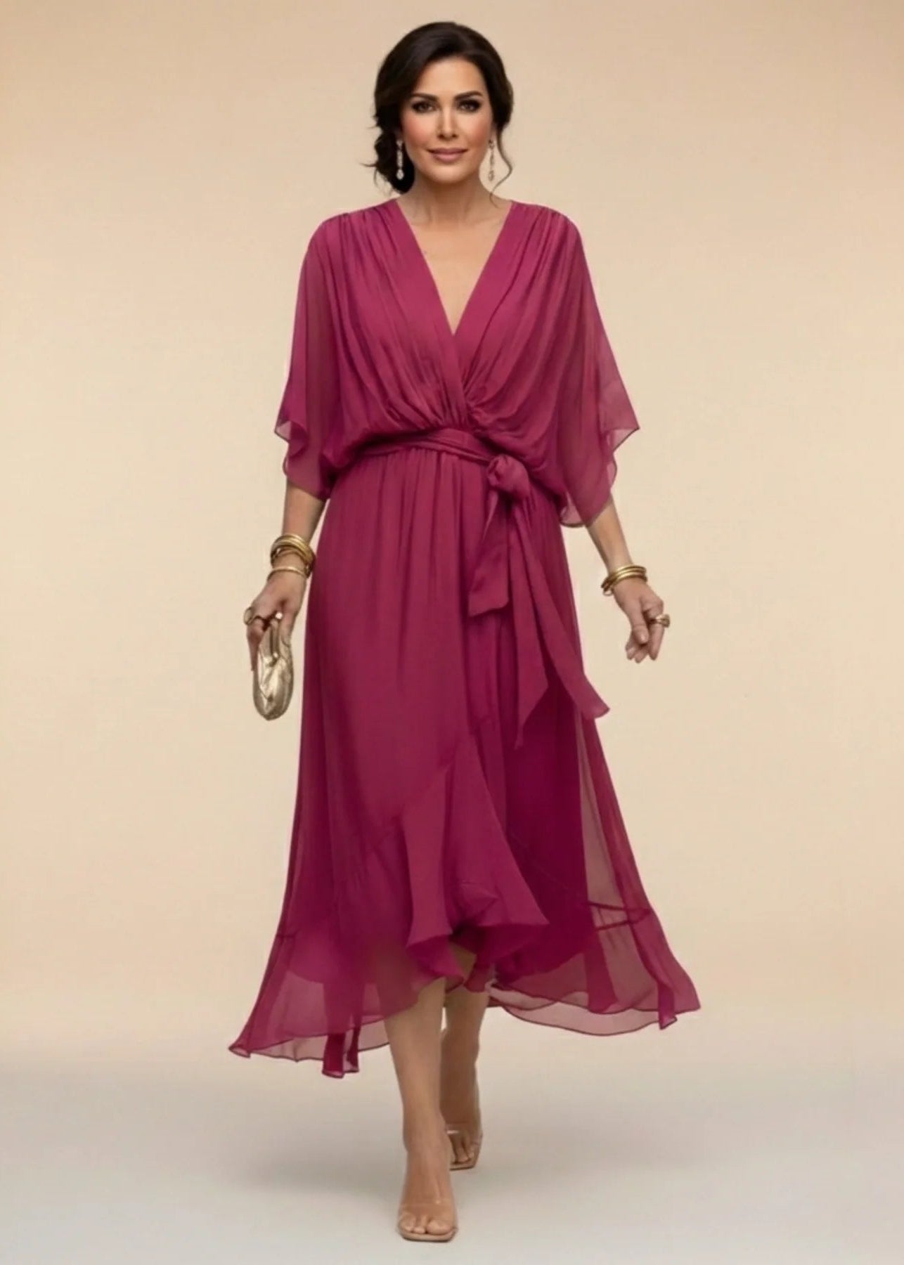Séréna | Robe légère en chiffon été