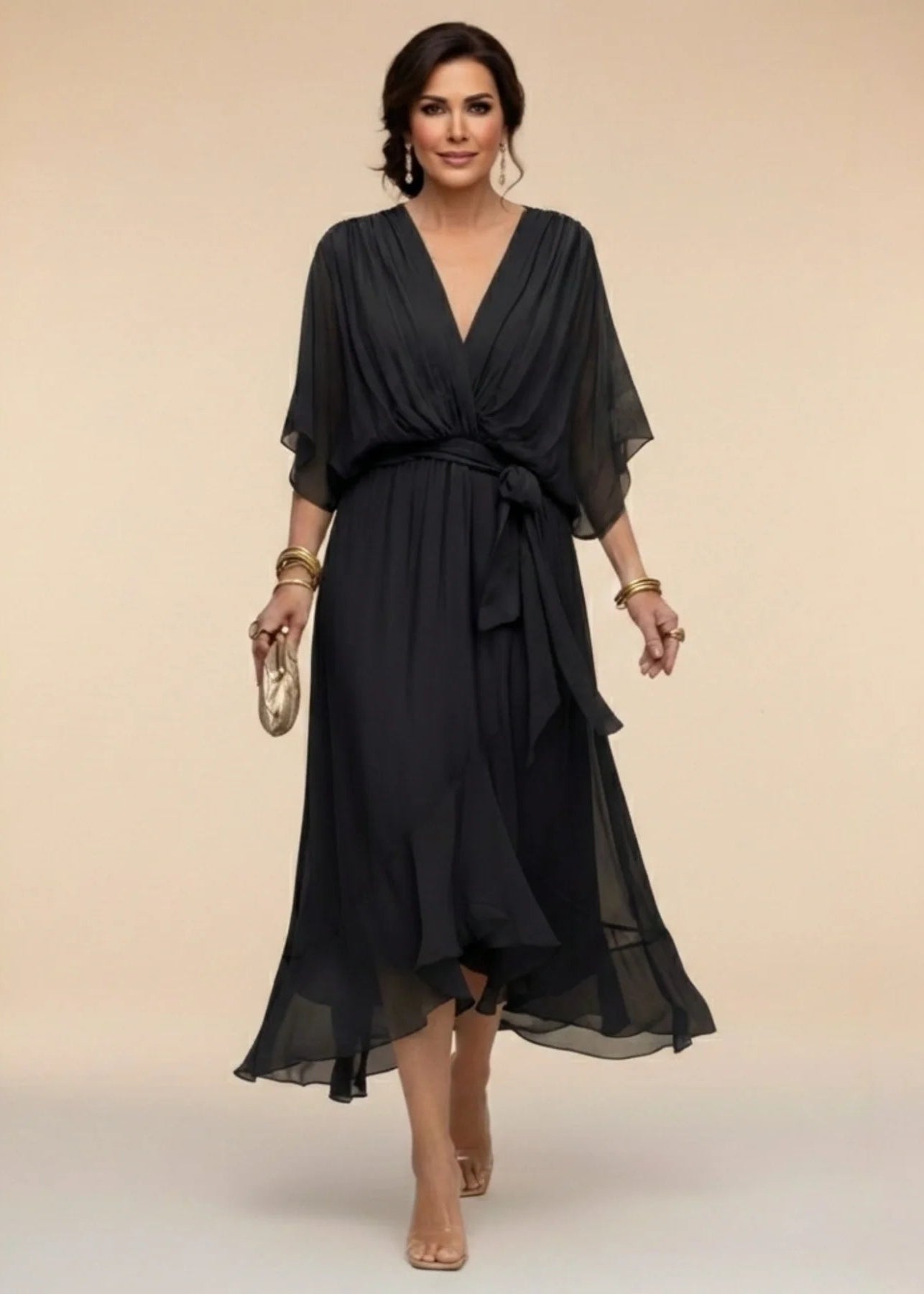 Séréna | Robe légère en chiffon été