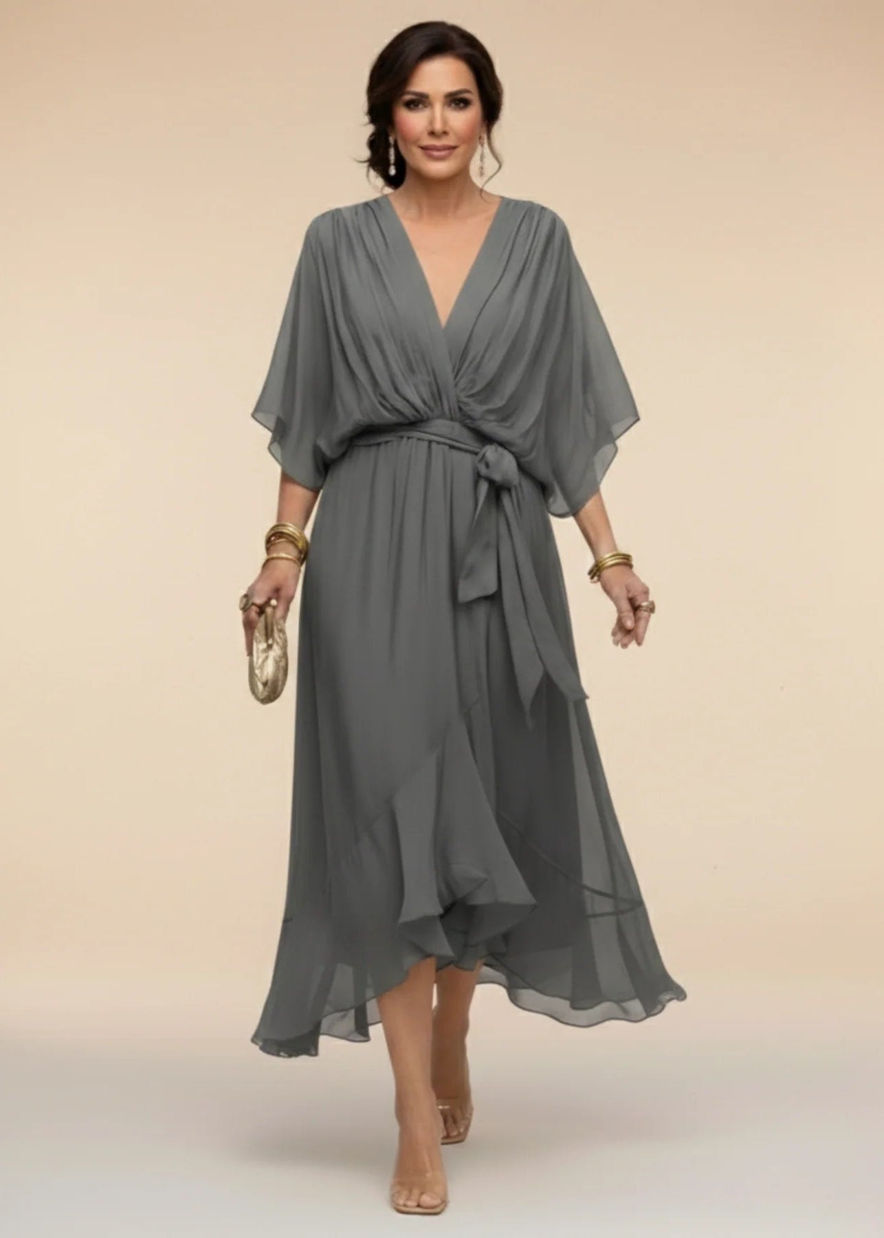 Séréna | Robe légère en chiffon été