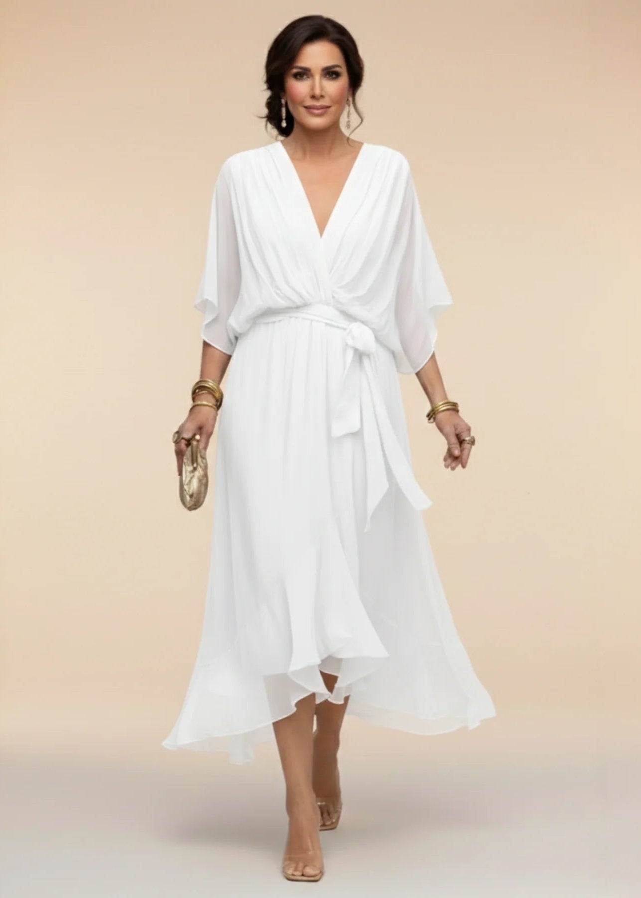 Séréna | Robe légère en chiffon été