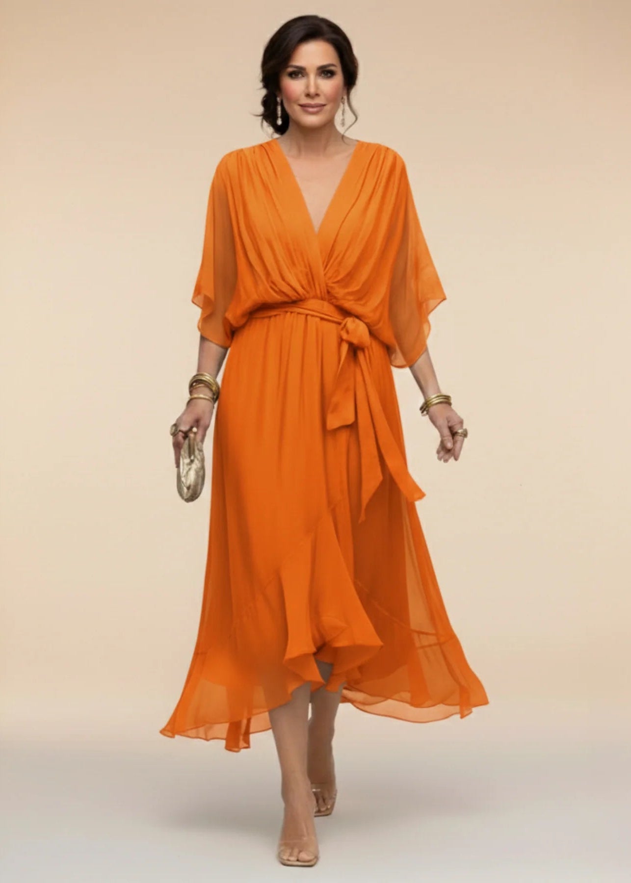 Séréna | Robe légère en chiffon été